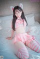 Myua 뮤아, [DJAWA] Catgirl in Pink Set.01